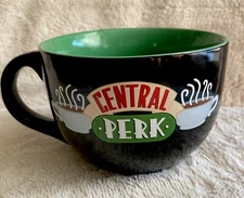 TV "Friends" Central Perk  Cup Mug Iconic Soup Bowl TM & Warner Bro Large 24oz.