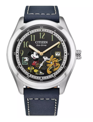Disney Parks Mickey Mouse and Pluto Watch by Citizen New With Box