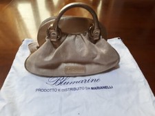 Borsa a mano BLUMARINE in tela dorata
