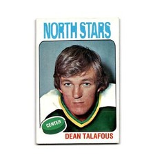 1975 Topps Dean Talafous RC Minnesota North Stars #197