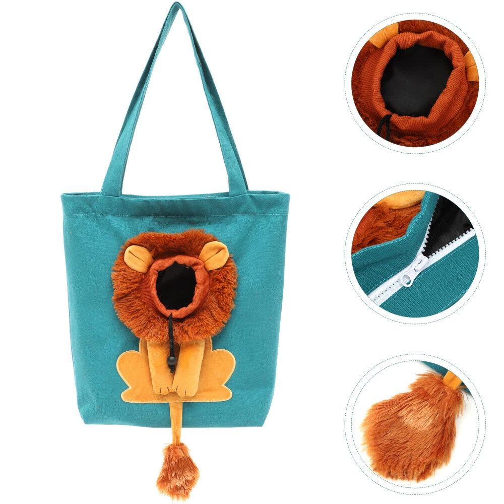 pet travel carrying bag Lion shaped Ventilated Pet Dog Carrier Bag Pet Cat