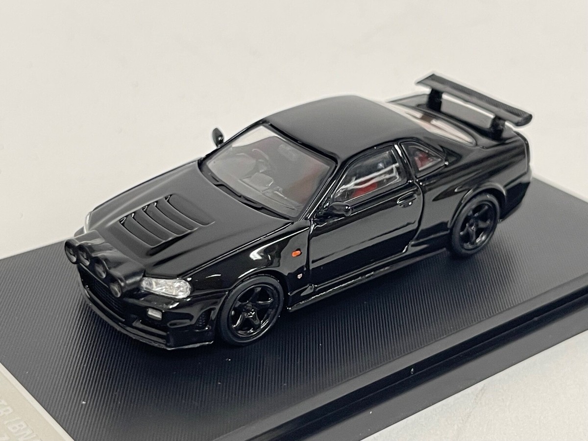 1/64 Stance Hunter Nissan Skyline GTR ( BNR24 ) Z-tune Black 599