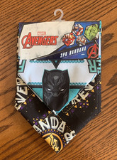 MARVEL AVENGERS 2 pack Bandana 17.5  x 17.5  Wakanda Forever Black Panther New