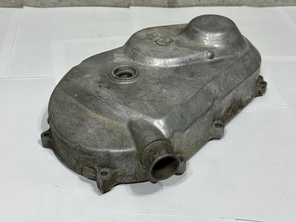 1991-1996 Honda EZ90 Cub Clutch Belt Left Side Engine Cover Kickstart Gears - Image 3 of 4