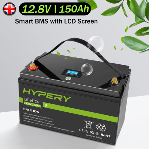 12.8V 150Ah Lithium-Ion Deep Circle LiFePO4 Battery for Boat Camping Off-grid RV - Afbeelding 1 van 24