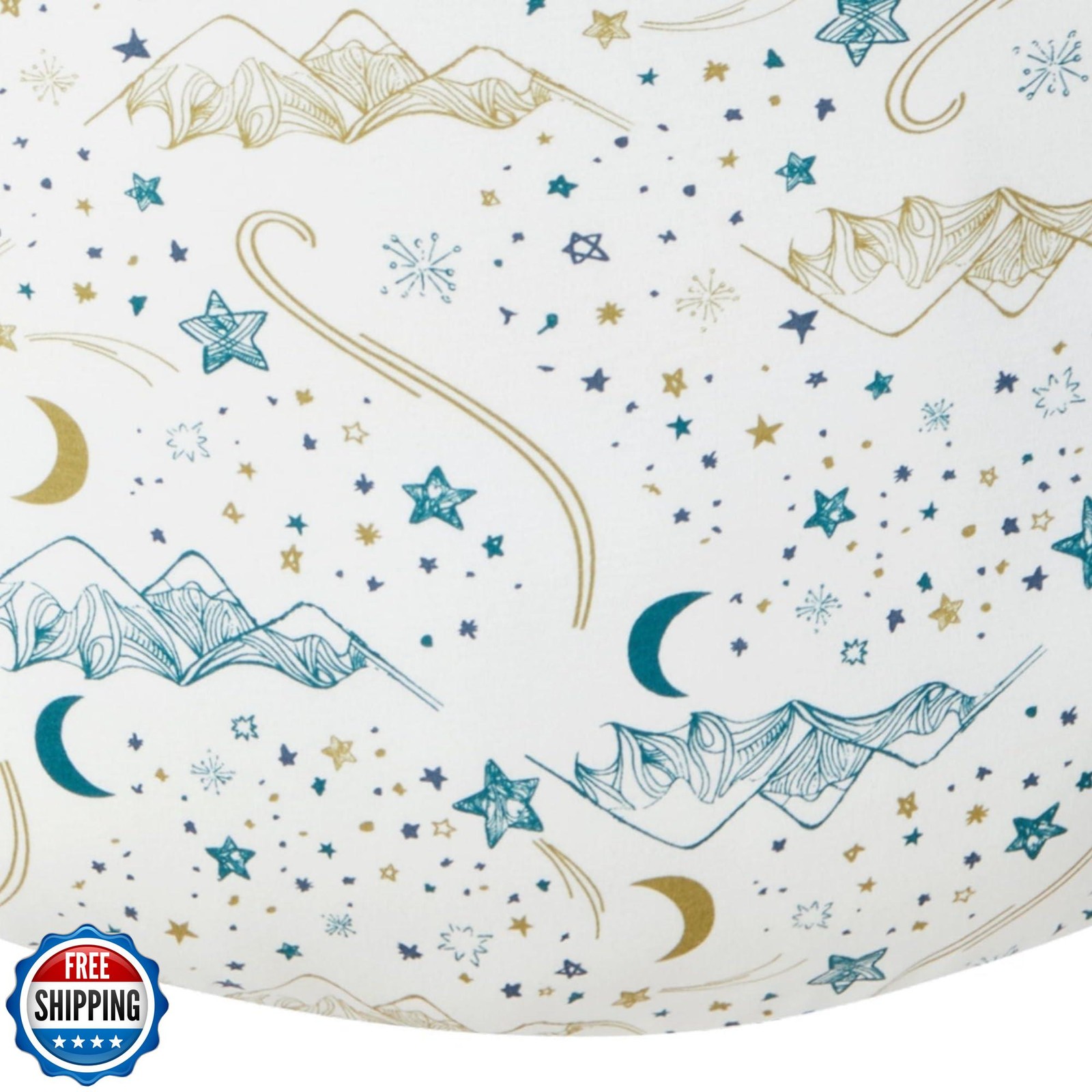 Nest Designs Organic Cotton - Removable Sleeve Sleep Bag - 1.0 TOG | Stars Wh