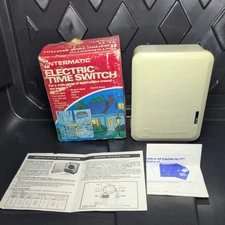 Intermatic Indoor Electric Water Heater Timer Ivory
