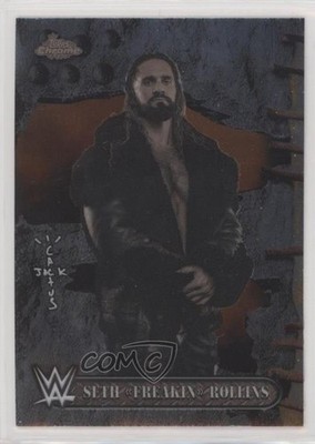 2025 Topps Chrome WWE x Cactus Jack Seth Rollins Seth Freakin Rollins #17 19c6