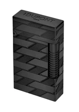 S.T. Dupont LeGrand Perfect Ping Lighter Monogram 1872, Black C23179 New