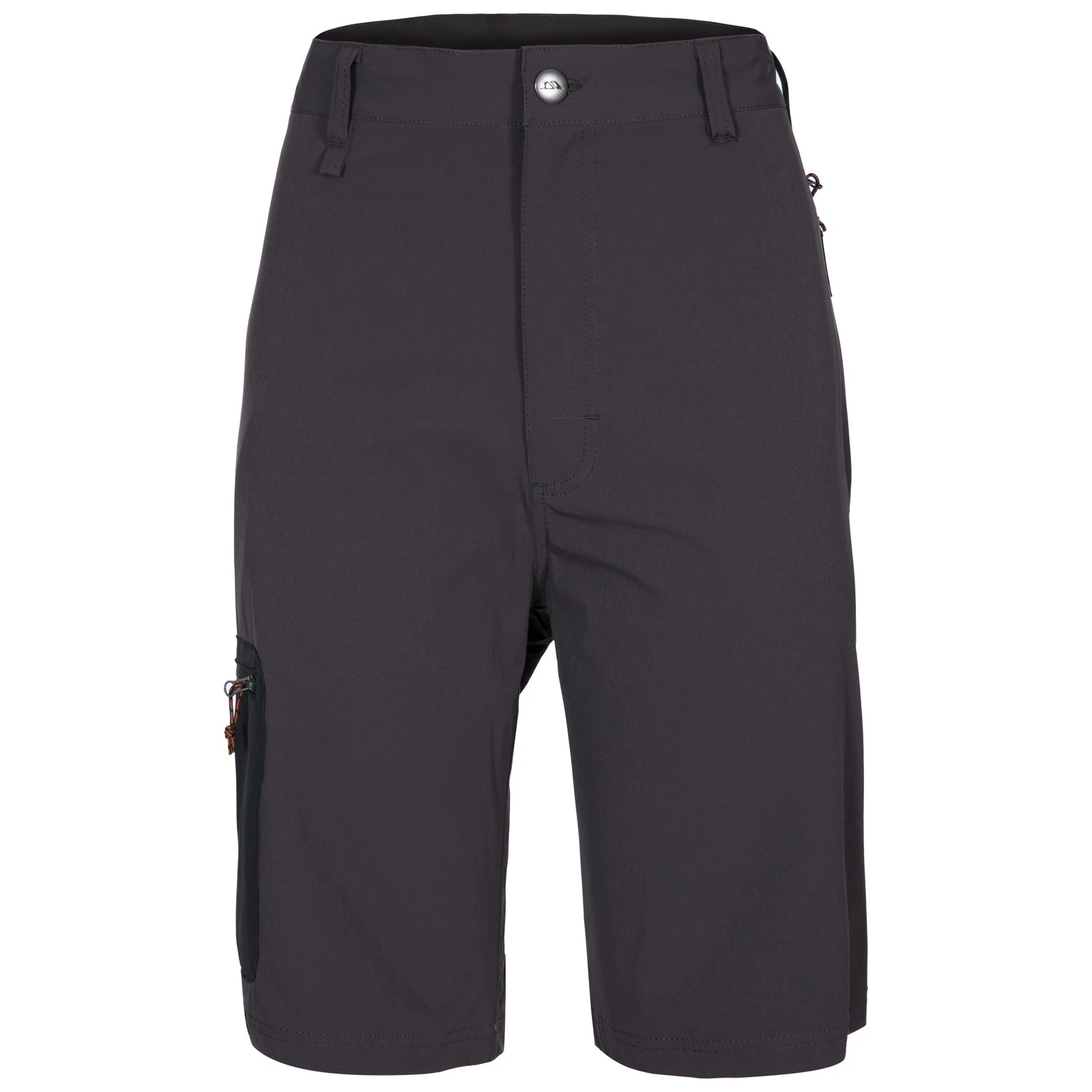 Trespass Womens Shorts With Belt Loops 2 Side Entry Zip Pockets - Rueful B