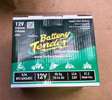 DELTRAN BATTERY TENDER  LITHIUM LiFePO4 BATTERY 12V BTL14A240C NEW