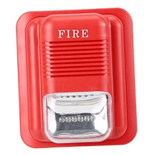 DC12V/24V Sound And Light Fire Protec-tion Alarm Warning Strobe Siren Alert AP9