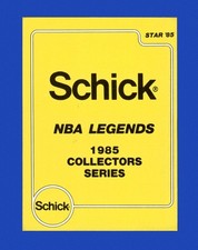 1984-85 Star Schick Set-Break #  1 NBA Legends NR-MINT *GMCARDS*