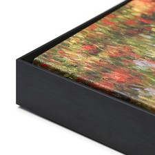 Metal Deep Canvas Floater Frame for 16x20 Canvas Paintings, Modern Frame for ...