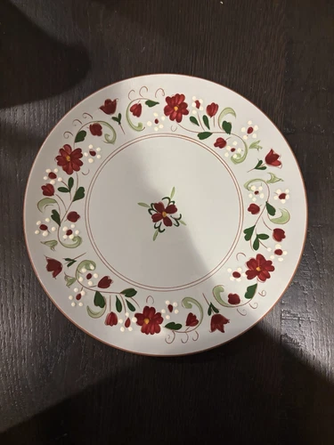 VINTAGE Stangl Pottery 10" Dinner Plate Garland Pattern