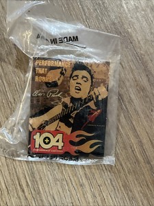 CLAY MILLICAN 104 OCTANE ELVIS PRESLEY NHRA DRAG RACING HAT PIN LAPEL PIN