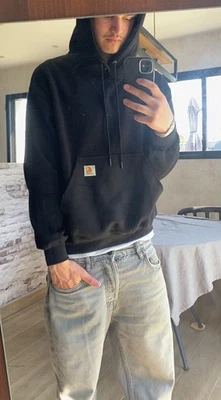 Sweat/Pull à capuche - Carhartt - Noir - Taille S - Photo 1/4