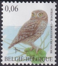 Belgium 2007 Fauna, Birds, Owls, Buzin MNH**