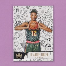 2019-20 Panini Court Kings Rookies III #140 De'Andre Hunter RC Rookie