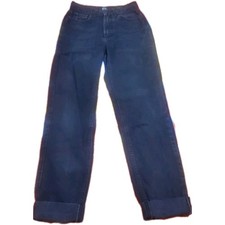 BDG Urban Outfitters Mom High Rise Jeans Size 24 Dark Wash Straight Leg