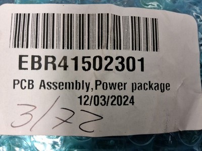 LG EBR41502301 PCB Assembly, Power