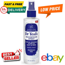 Dr Teal's Magnesium Spray, Fragrance Free, 8 fl oz