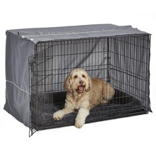 NEW WORLD DOG CRATE COMFORT KIT FITS 48-INCH DOG CRATE - GRAY