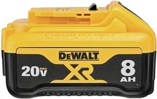 DEWALT 20V MAX XR Battery 8.0-Ah DCB208 - Yellow