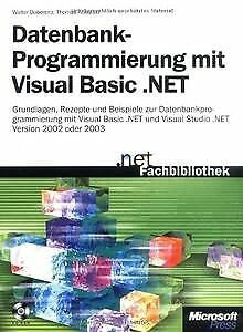 Visual Basic .NET Datenbankprogrammierung Buch Hardcover Deutsch Microsoft Press