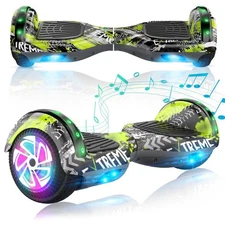 6.5'' Electric Hoverboard Wireless Bluetooth Speaker Self-Balancing Scooter LED