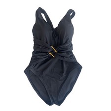 Trina Turk NWOT Monaco Wrap One-Piece Swimsuit Women's Size 8