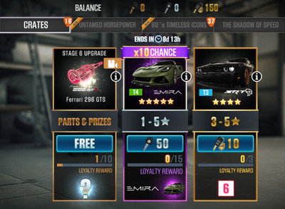 CSR 2 Racing - 150 Gold Keys