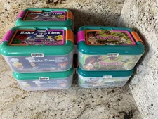 7 AWESOME KID-BAKE TIME, REPTILES, COALITION  FORCES PLAY SET- NEW IN CARRY CASE