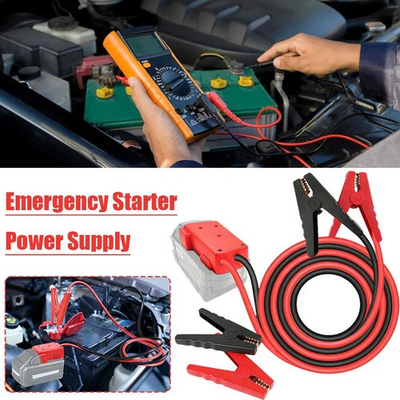 #ad #ad Lidl Parkside X20V TEAM Battery Jump Starter Cable Clips Adapter w 12V R4Y4 $23.08