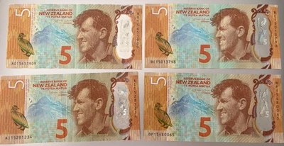 NEW ZEALAND: 5 DOLLAR POLYMER BANKNOTE P191 - Image 1 of 2