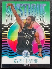2020-21 PANINI ILLUSIONS KYRIE IRVING BROOKLYN NETS #18 EMERALD MYSTIQUE INSERT
