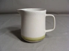 STONYBROOK BY JAPAN Stoneware Creamer With Green Band