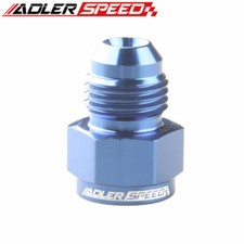 ADLERSPEED AN4 Female To AN-6 Male Flare Aluminum Fitting Expander Adapter Blue