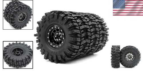 Lightweight 1.9 Mud Slingers Tires & Aluminum Beadlock Wheels for Crawling Fun - Picture 2 of 11