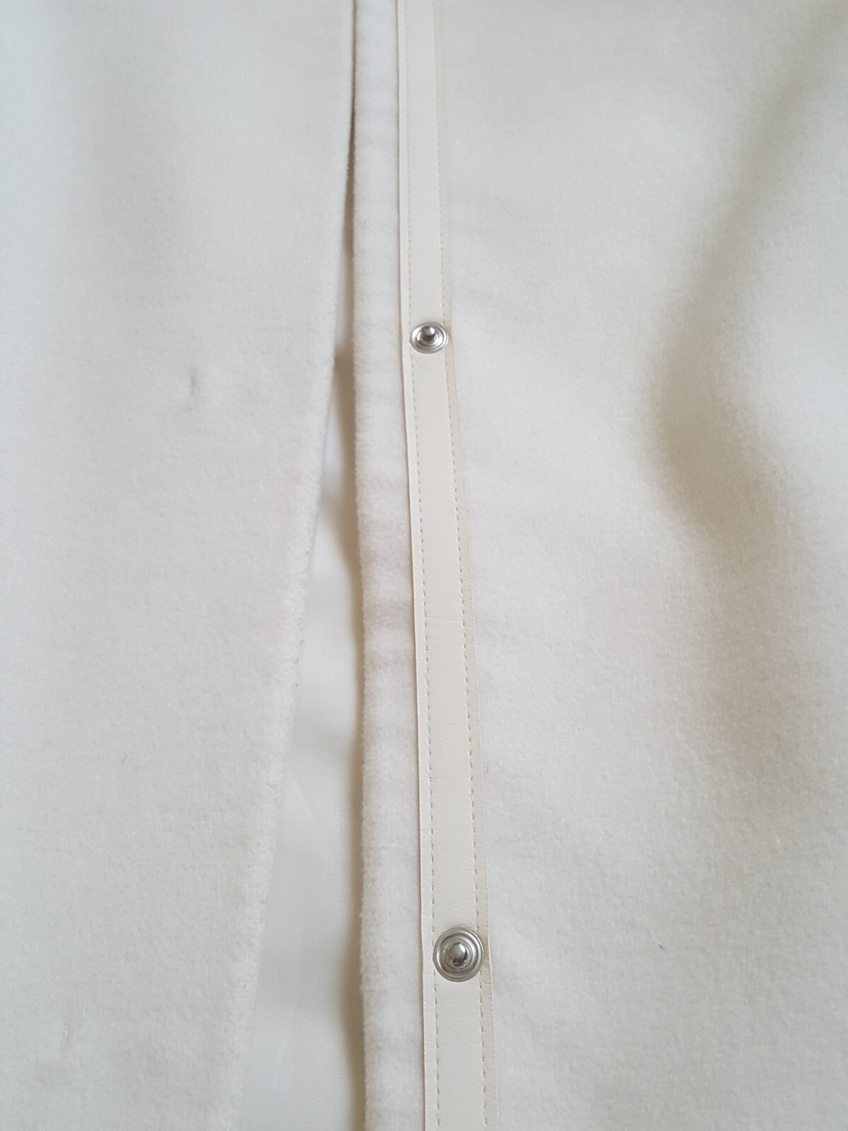 M&S Winter white coat size 16 eBay