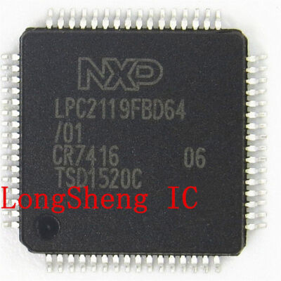 1PCS LPC2119FBD64/01 single chip 16/32-bit microcontrollers QFP64 new #WD6