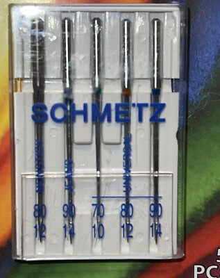 Schmetz Super Universal Machine Needles (Non-Stick) - Super Fine