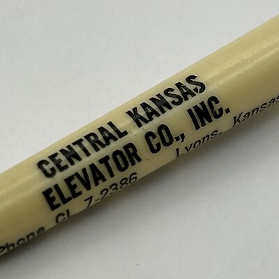 VTG Ballpoint Pen Central Kansas Elevator Co. Lyons Kansas