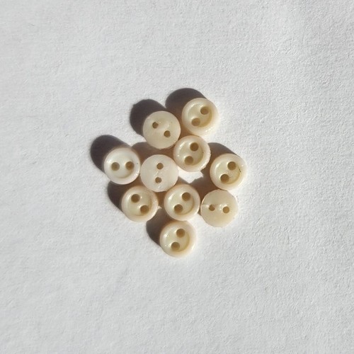 20 x Doll Clothes Buttons - 3mm - (Pick your colour) - Picture 13 of 32