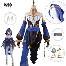 Costume parrucche Cosplay CGenshin Impact Layla Halloween abiti carnevale abito fantasia