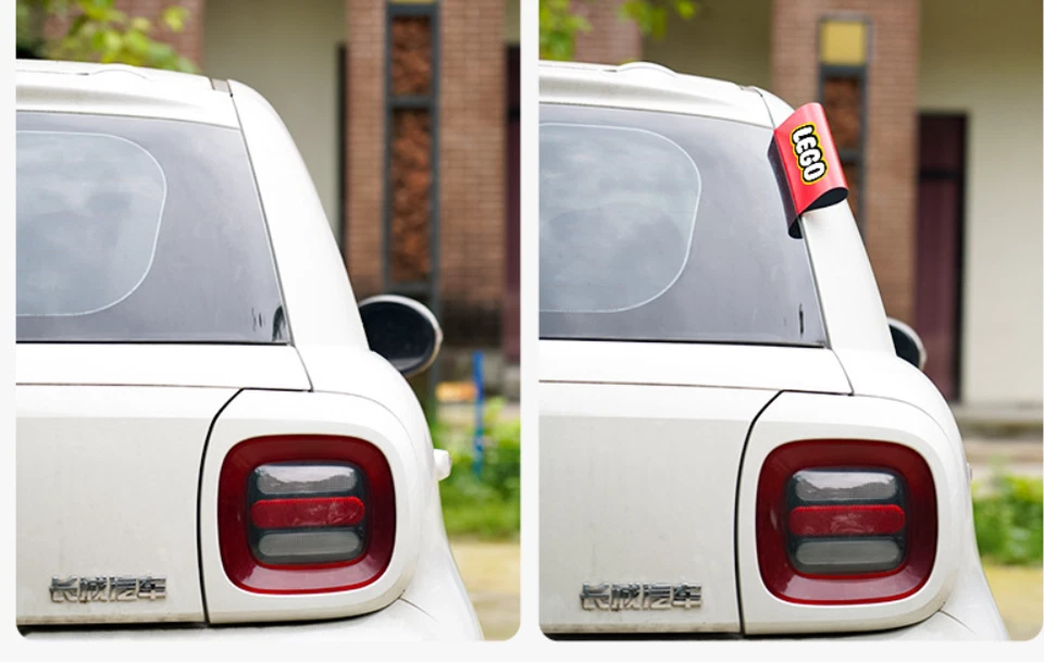 Universal Lego Label Stickers Auto Car Truck DMV DIY Vinyl Decal Accessory Deco - Image 4 of 4