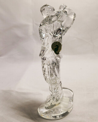 Waterford Crystal Male Golfer Glass Figurine R1k for sale online