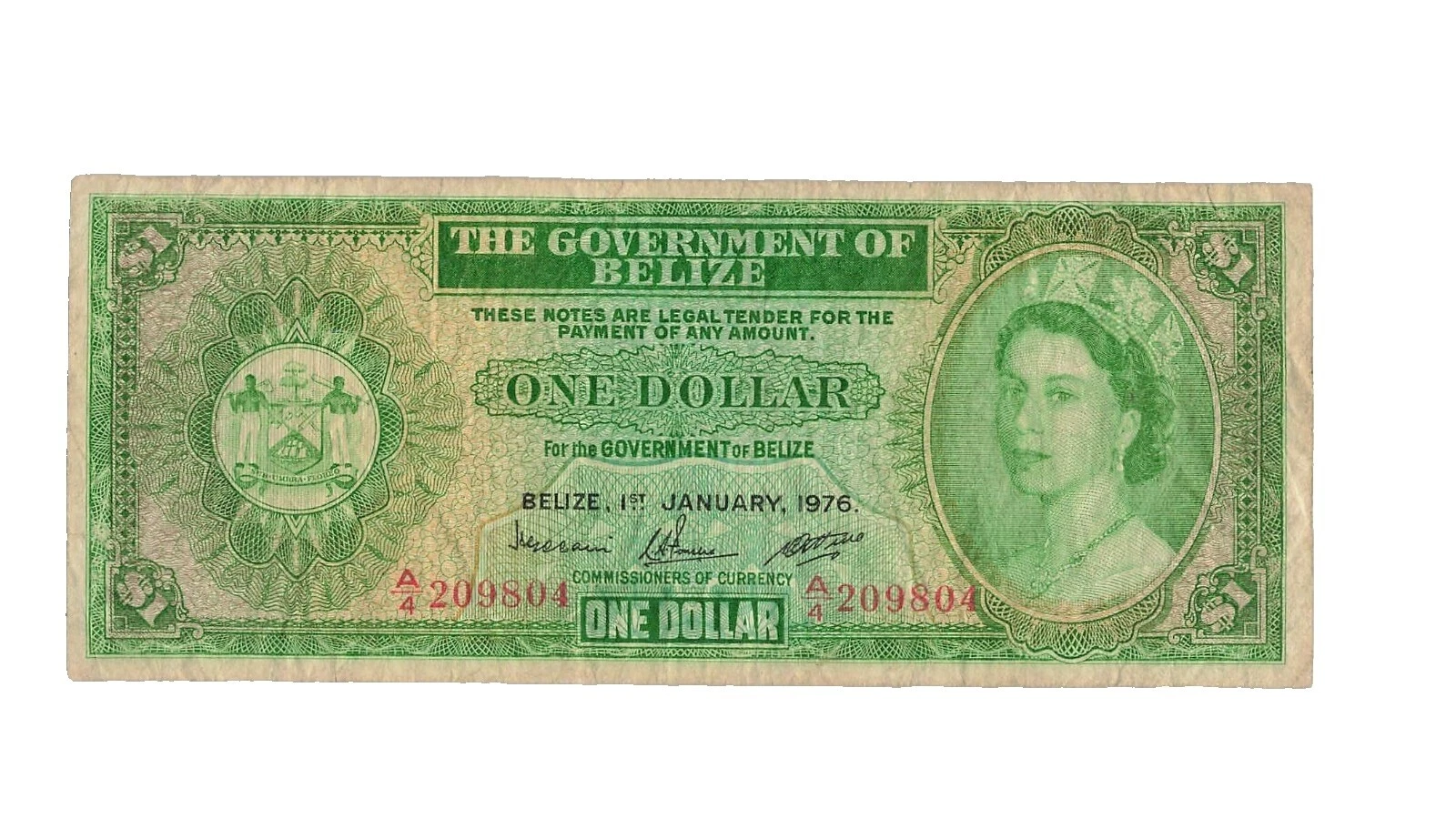 Ungraded 1976 North & Central American Paper Money