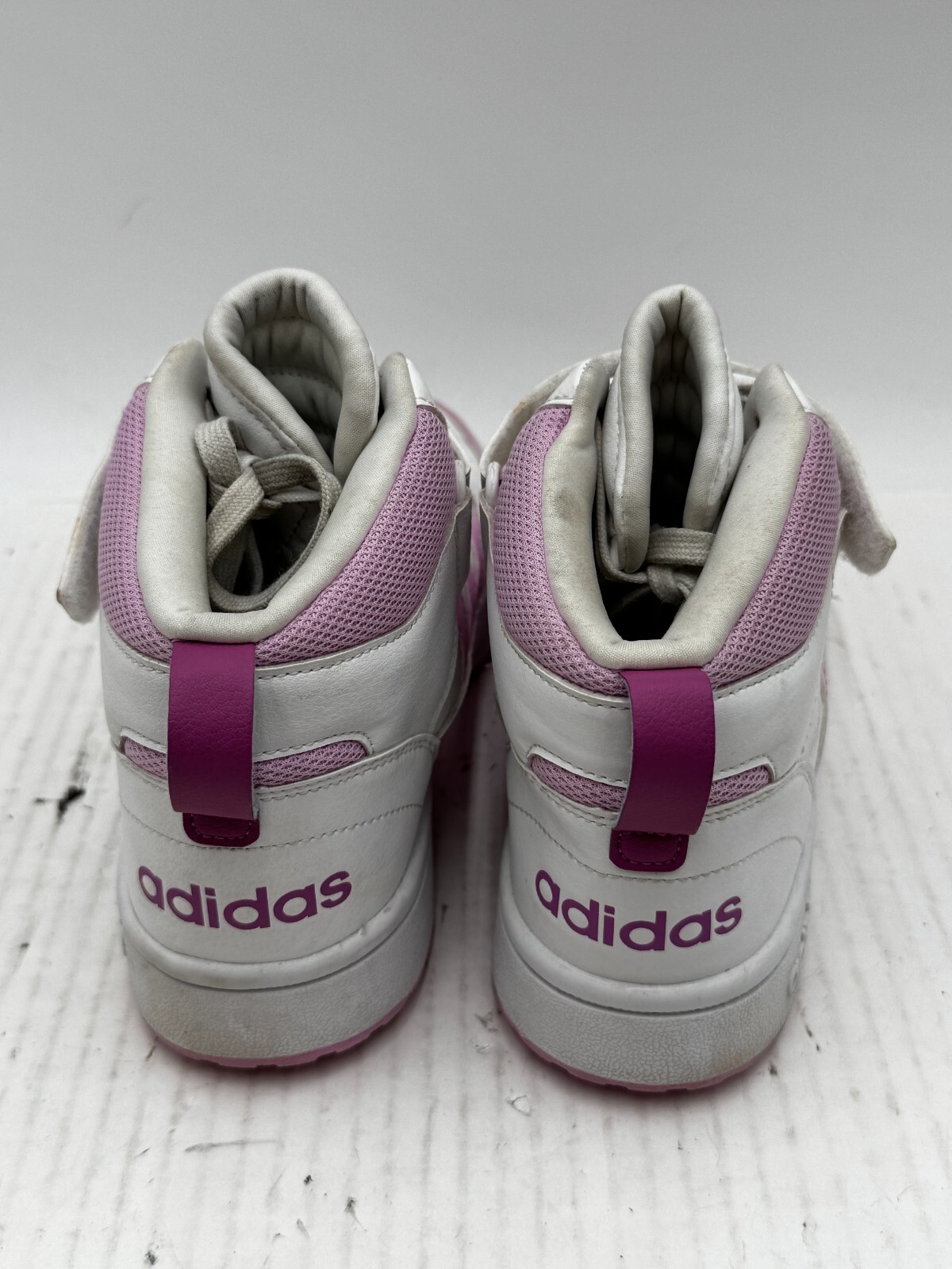 Adidas Postmove Mid Men's Sneakers Size 7 White Blush Leather Shoes HQ4240 thumbnail 6