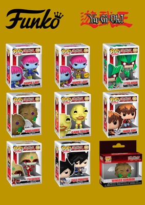 Yu-Gi-Oh! Pop! Animation Vinyl Figures single or complete pack PREORDER
